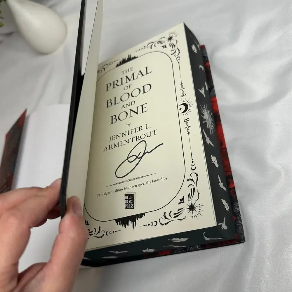 The Primal of Blood & Bone Jennifer Armentrout Signed Walmart SE Hardcover